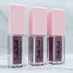 purple lip gloss