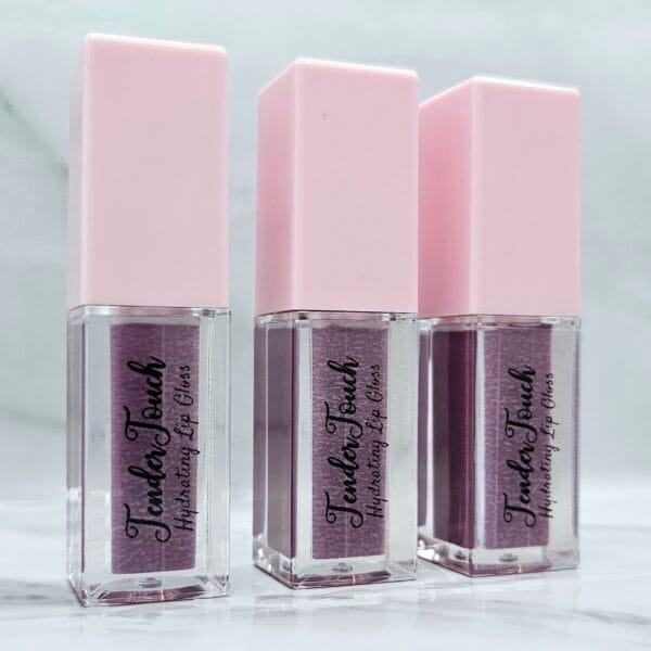 purple lip gloss