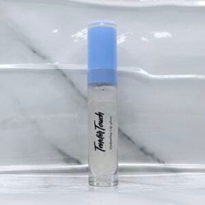 shiny clear lip gloss