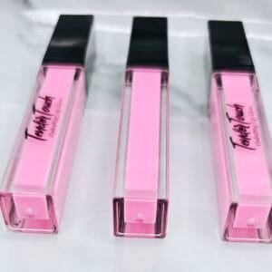 soft pink lip gloss
