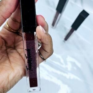 burgundy lip gloss