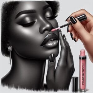 beautiful skin and lips
